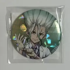 Dr.STONE フクヤ FUKUYA キャラ福くじ 缶バッジ 石神千空