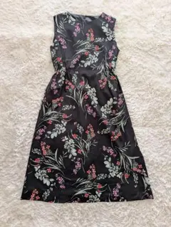 ジュエルチェンジズ 花柄 ノースリーブワンピース M ユナイテッドアローズ