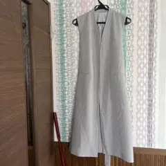 新品　ロングベスト
