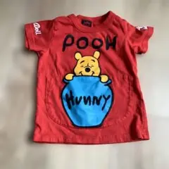 BABYDOOLプーさん Tシャツ 100cm 赤