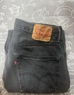 Levi's ブラックデニム リーバイス 550 W33 L32