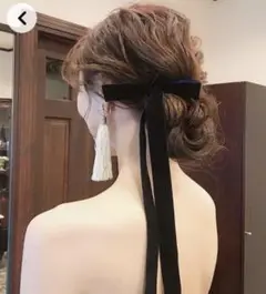 ウェディング ベルベットリボン ベロアリボン 20mm 1m