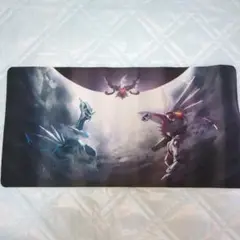 匿名配送　ダークライ＆ディアルガ＆パルキア　プレイマット　30×60　㉙