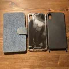 iPhone XR カバー 3点セット