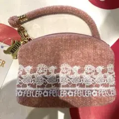 近沢レース　フェイラー　サイドポーチ　ハイジ　ピンク