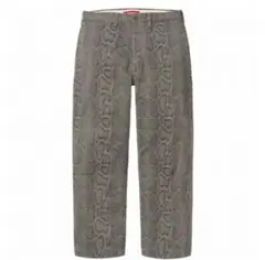 パンツ supreme Snake Print Chino Pant 32 Supreme Snake Print Chino Pant Black SS24 Size 32 Brand New