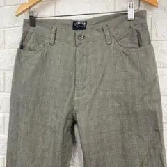 良品 OLD STUSSY GLENCHECK SLACKS PANTS 30