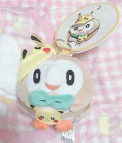 ポケモン - FAN OF PIKACHU &amp; EIEVUI モクロー　ぬいぐるみ　マスコット Amazon.co.jp: ポケモンセンターオリジナル マスコット モクロー