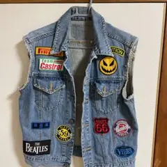 デニムベスト