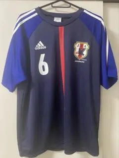 adidas 日本代表 サッカーシャツ Mサイズ 6番 ウィメンズ