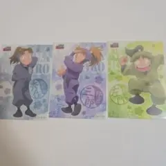 忍たま乱太郎　クリアカードコレクション　小松田秀作　鉢屋三郎　神崎左門