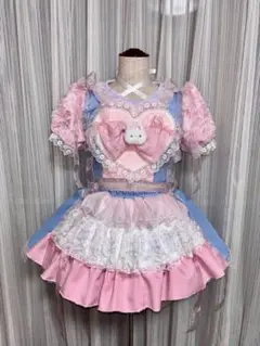 ハンドメイド　アイドル衣装　うさぎさん