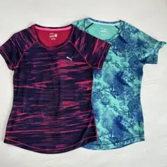 Puma レディーステニスウェアTシャツ 2枚セット