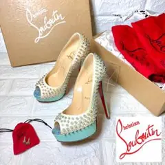【美品】Christian Louboutin オーロラスパイク パンプス 完売
