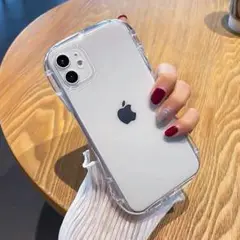 iPhone12miniケース カバー クリア 透明 韓国 iFace風