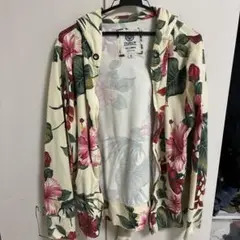 FRANKLIN MARSHALL フラワープリントパーカー Mサイズ