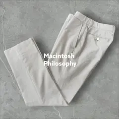 MACINTOSH PHILOSOPHY シアサッカー スラックス グレー