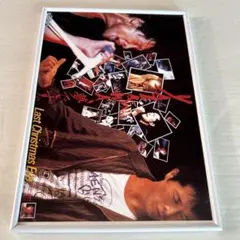 矢沢永吉A4フレーム付雑誌写真1983-4