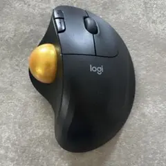 ジャンク品。Logitech エルゴ　トラックボールマウス