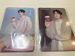 Cotti Coffee 王一博 コレクションカード　2点セット