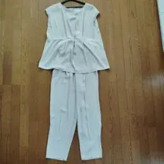 Natural　Beauty　Basic　 ライトベージュ セットアップ パンツ