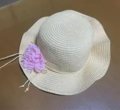 【本日限定値下げ】麦わら帽子 52cm ベビー　AURELIA KOBE 西松屋