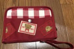 ベビーピンクハウス　母子手帳通帳ケース
