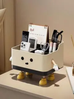 1 個 多機能デスクオーガナイザー メイクアップ・文房具収納 装飾