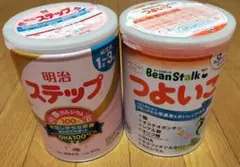 明治ステップ400g & BeanStalkつよいこ