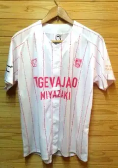 テゲバジャーロ　宮崎　サッカーウェア 12　非売品　宮崎　ベースボールシャツ
