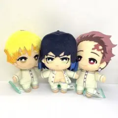 鬼滅の刃 ぬいぐるみ 我妻善逸/炭治郎/伊之助ともぬい 3体セット