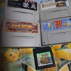 ジャンク。ニンテンドースーパーファミコンソフト　ゲームボーイソフト