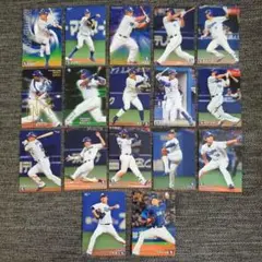 中日ドラゴンズ 2019年〜2020年 プロ野球チップス カード 17枚セット