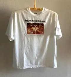 鬼滅の刃 ハニーズ　Tシャツ ホワイト 半袖　煉獄杏寿郎