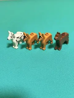 LEGO 犬4匹セット