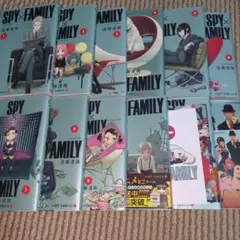 SPY×FAMILY 1巻〜11巻+小説セット　11巻ポストカード付き