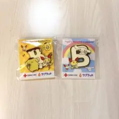 けんけつちゃん×シナモロール ・ポムポムプリン献血サンリオコラボピンバッジ　B型