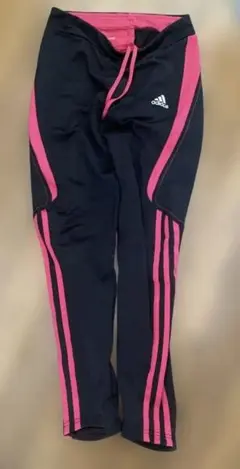 adidas response トレーニングパンツ 黒/ピンク レギンス パンツ