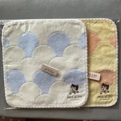 ポール&ジョー　タオルハンカチ2枚セット