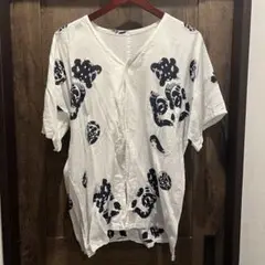 魚河岸シャツ　メンズ　Lサイズ