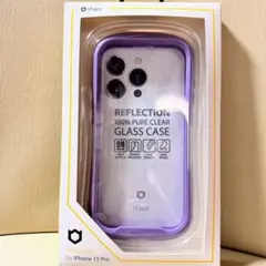 iFace reflection case iPhone15 Pro パープル