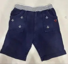 ミキハウス ネイビー 半ズボン 120