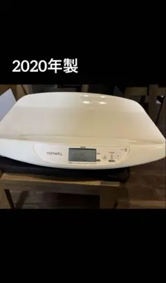 nometa ベビースケール ホワイト 取扱説明書付き