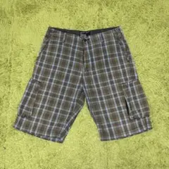 old stussy チェックショーツ 30
