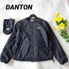 DANTON インサレーションジャケット　ブラック　ポーチ付き　36