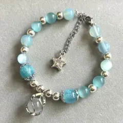 【ワイヤーブレスレット】☆ハンドメイド