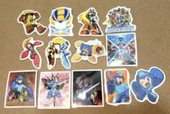 【新品】 ロックマン　ステッカー！ 13枚　重複なし！②