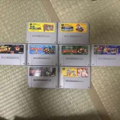 ジャンク品扱い　スーパーファミコン8点