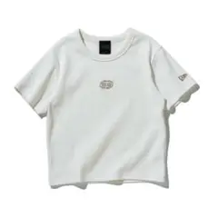 ニューエラ　半袖 クロップド リブTシャツ BLACK LABEL SS25