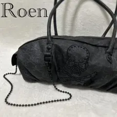 最終値下げ Roen ロエン ディアスキン ボストン ロエン ROEN ボストンバッグ ディアスキン スネーク